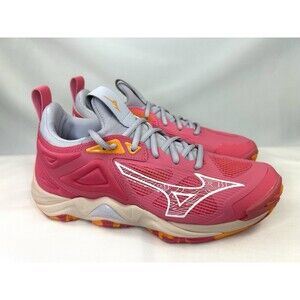 Mizuno Wave Momentum 3 Energy Volleyball Shoes Unisex Size 7 Pink